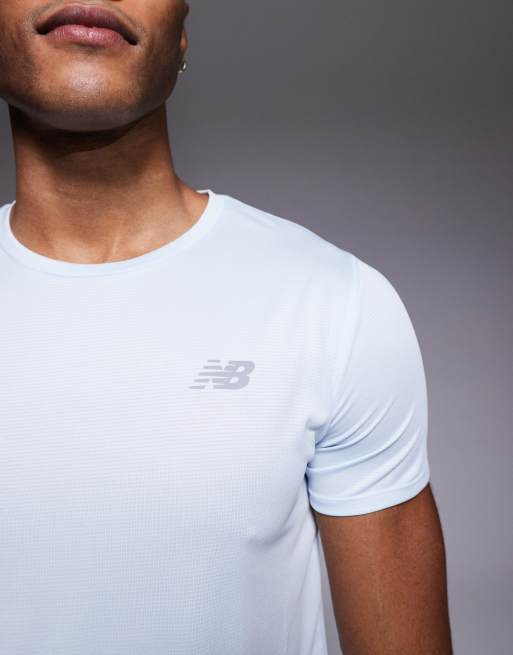 New Balance - Sport Essentials - T-shirt in lichtblauw, 5 van 5