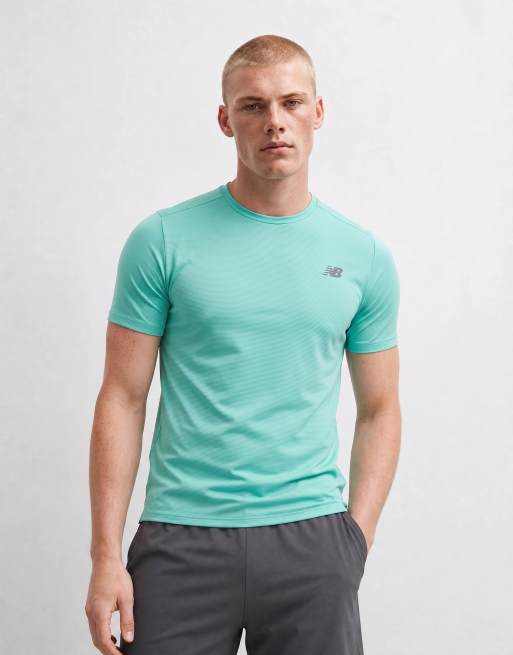 New Balance Sport Essentials T-shirt verde, 6 di 10