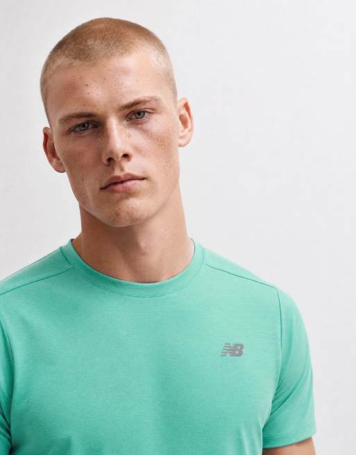 New Balance Sport Essentials T-shirt verde, 8 di 10