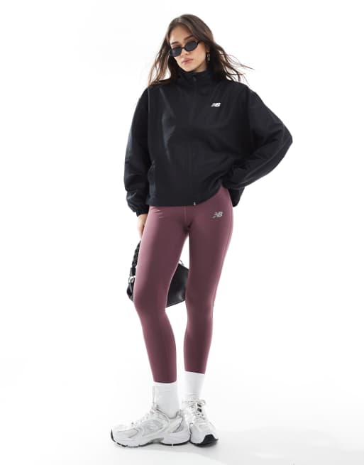 New Balance - Sport Essentials - Veste de sport oversize - Noir
