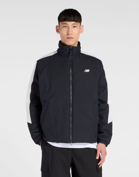 New Balance – Sport Essentials – Winterliche Windjacke in Schwarz - view 1