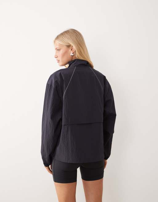 New Balance sport legacy jacket in black, 3 of 4