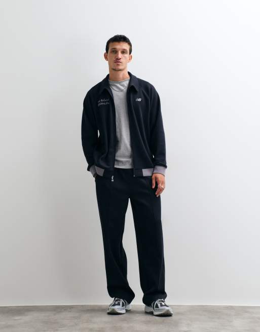 New Balance Sport Legacy Piqué-Jacke in Dark Night, 3 von 5