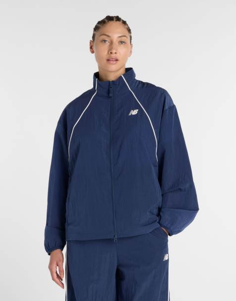 New Balance – Sport Legacy – Trainingsjacke in Marineblau - view 1