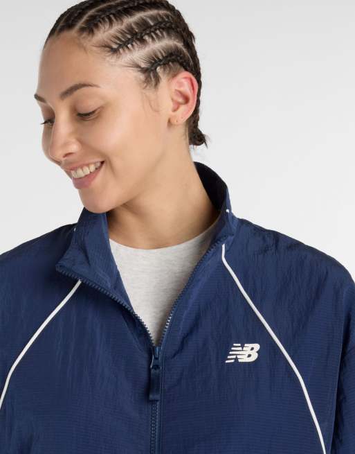 New Balance – Sport Legacy – Trainingsjacke in Marineblau, 4 von 4