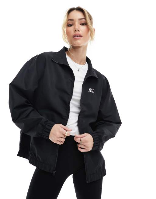 New Balance Sport woven jacket in black