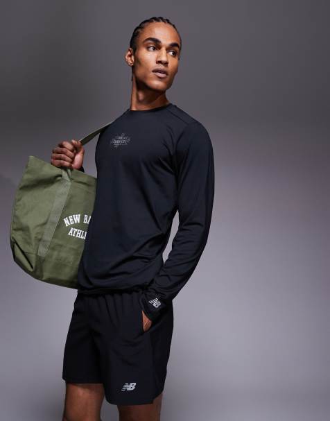 New Balance - Sports Essential - Sorte 5-tommer shorts - view 1