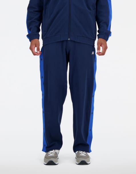 New Balance - Sportswear's Greatest Hits - Pantaloni blu con bottoni a pressione - view 1