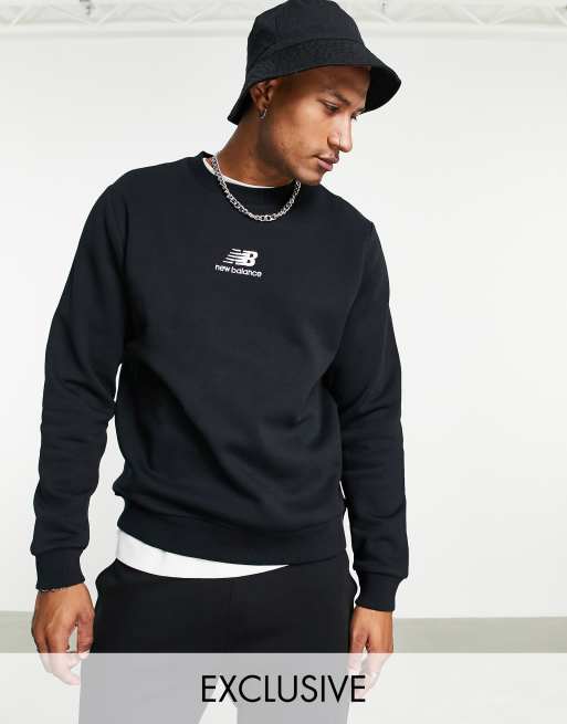 New balance 2025 black sweatshirt