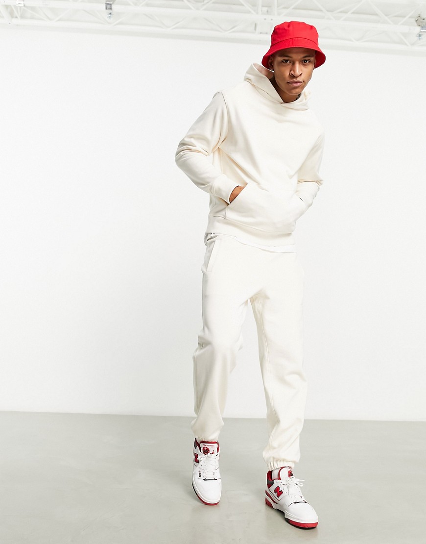 New Balance State sweatpants in off-white