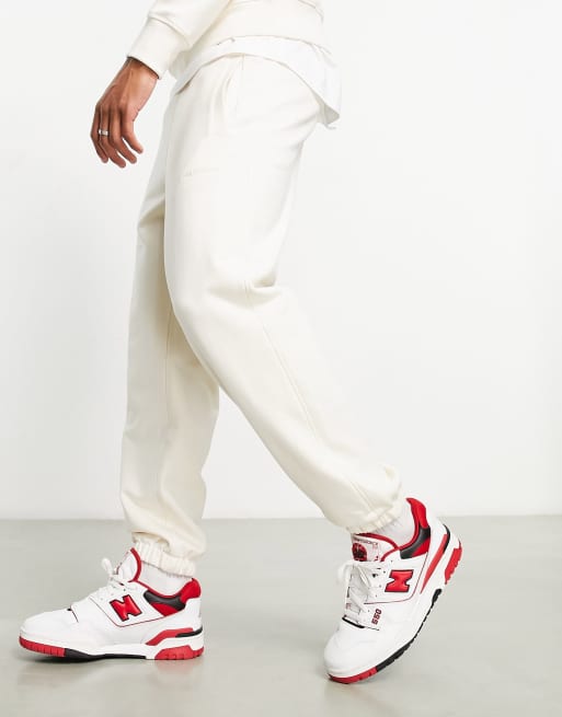 New Balance State sweatpants in off white ASOS