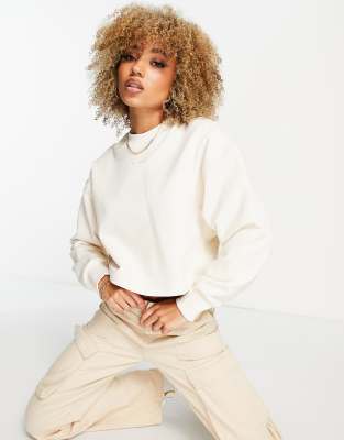 New Balance state sweatshirt in off white | ASOS