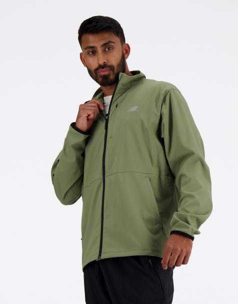 New Balance Stretch woven jacket in green - view 1