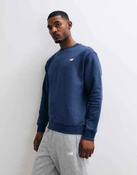 New Balance - sudadera de felpa esencial en azul marino - view 1
