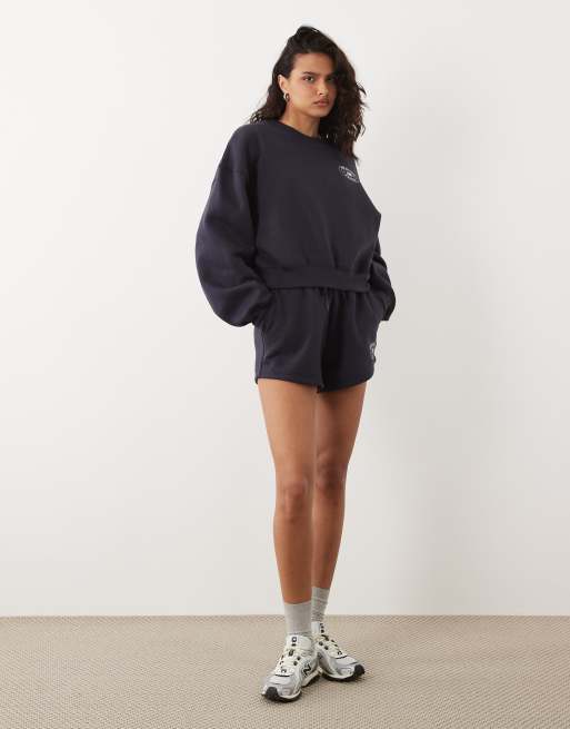 New Balance - sudadera de felpa reinventada en negro, 2 de 4