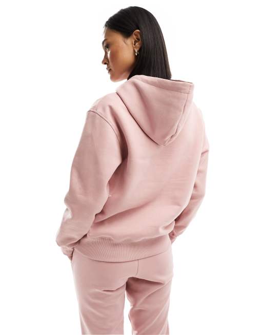 New Balance - Sweat à capuche avec petit logo NB - Rose, 2 de 4