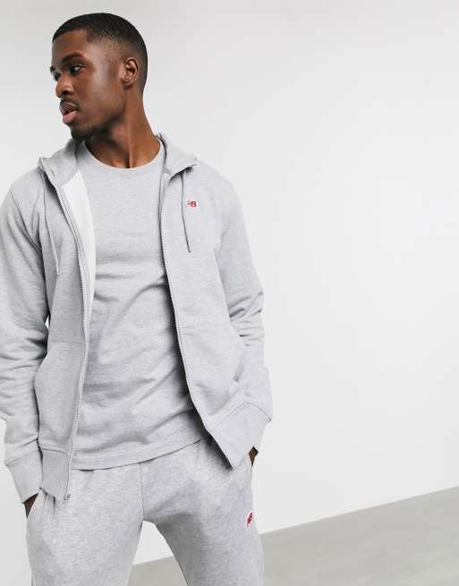 New Balance - Ensemble à petit logo - Gris, 4 de 5