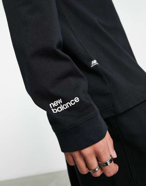 New Balance - Sweat avec logo devant et au dos - Noir, 2 de 4