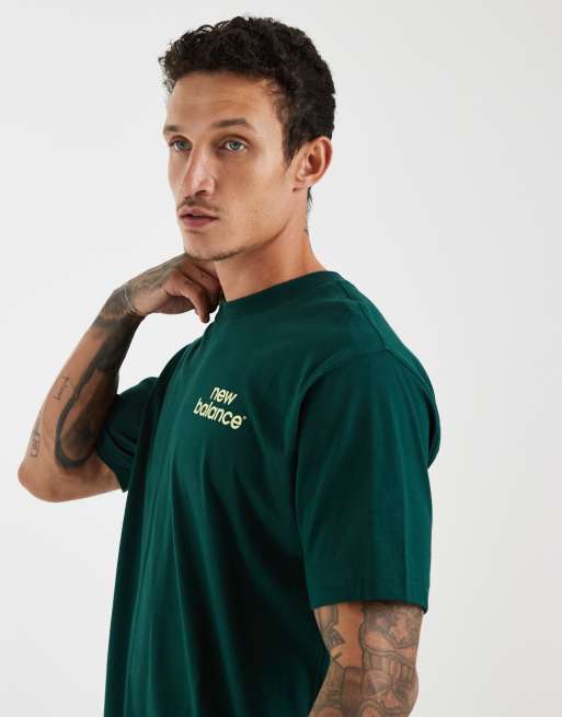 New Balance - T-shirt à imprimé Intelligent Approach - Vert foncé, 2 de 5