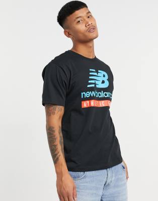 new balance t shirt black