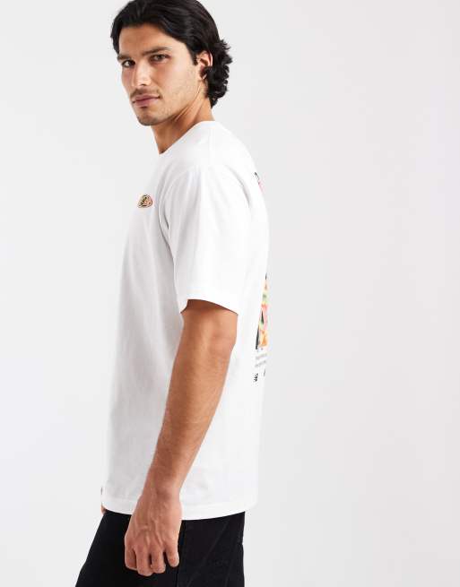 New Balance t-shirt med heat map-grafik i vitt, 5 av 5