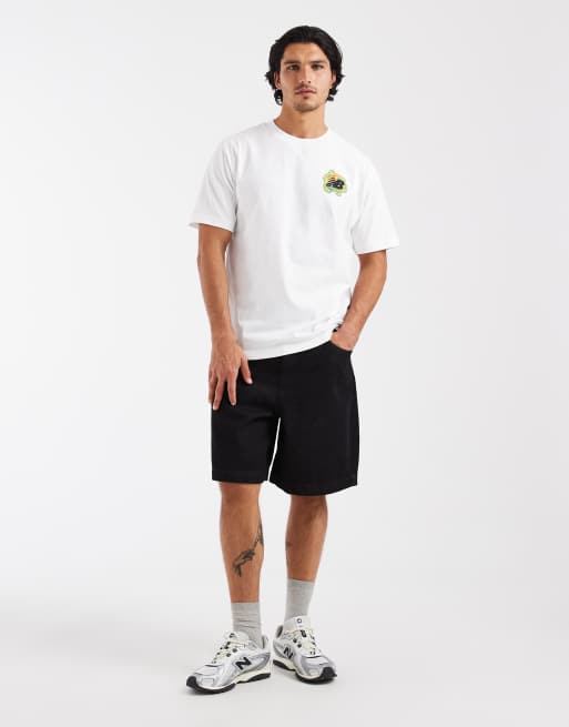 New Balance T-shirt met heatmapgraphic en motion in wit, 2 van 5