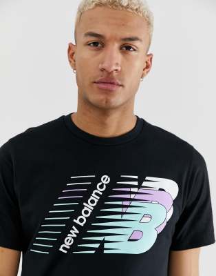 new balance t shirt black
