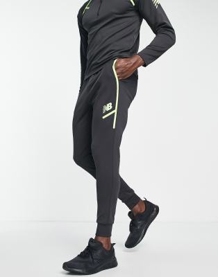 New Balance Tenacity Grit football joggers in black