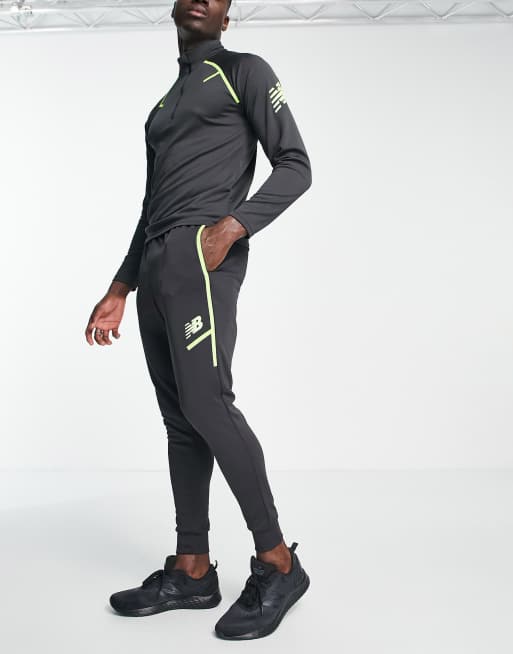 New Balance Tenacity Grit football sweatpants in black