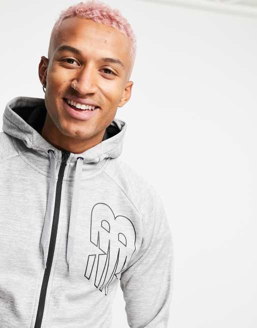 New balance best sale full zip hoodie