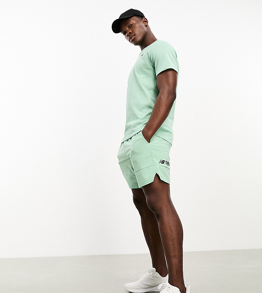 new balance - tenancy - gröna shorts-grön/a