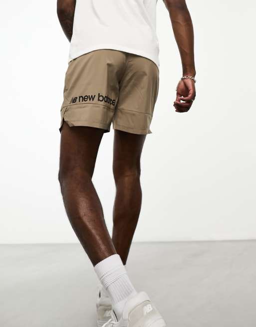 New Balance Tenancy shorts in brown