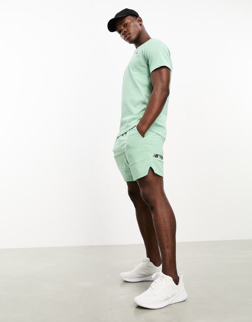 New Balance – Tenancy – Shorts in Grün
