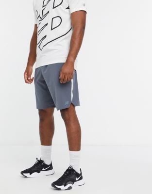 new balance grey shorts