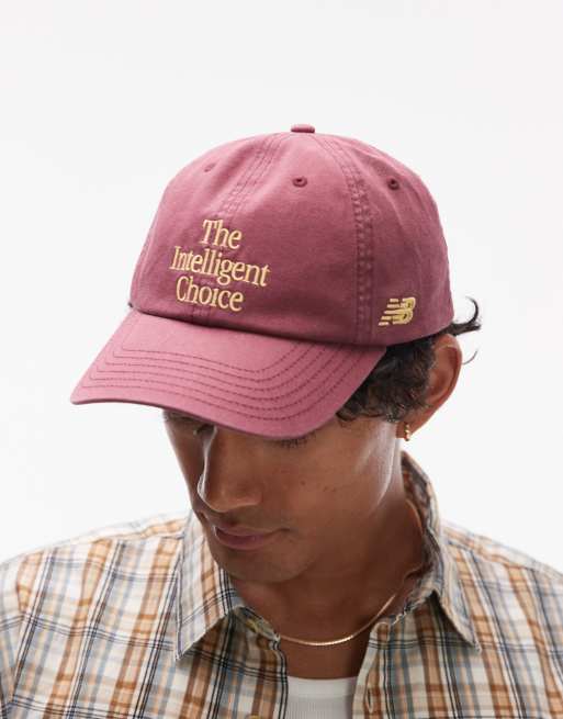 New Balance - The Intelligent Choice - Cappellino bordeaux
