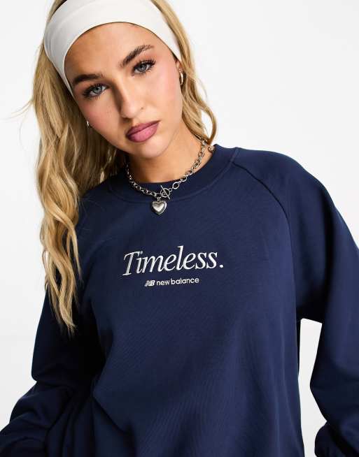 New balance store sweatshirt womens