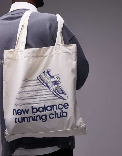 New Balance - Tote bag en toile à imprimé Running Club - view 1