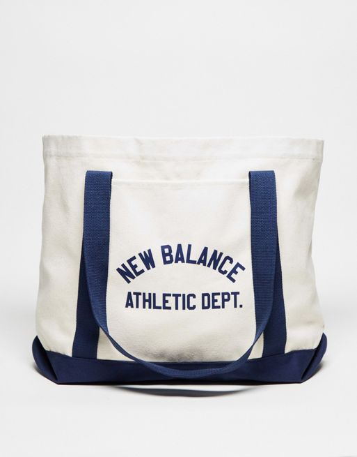 New Balance tote bag in canvas and navy