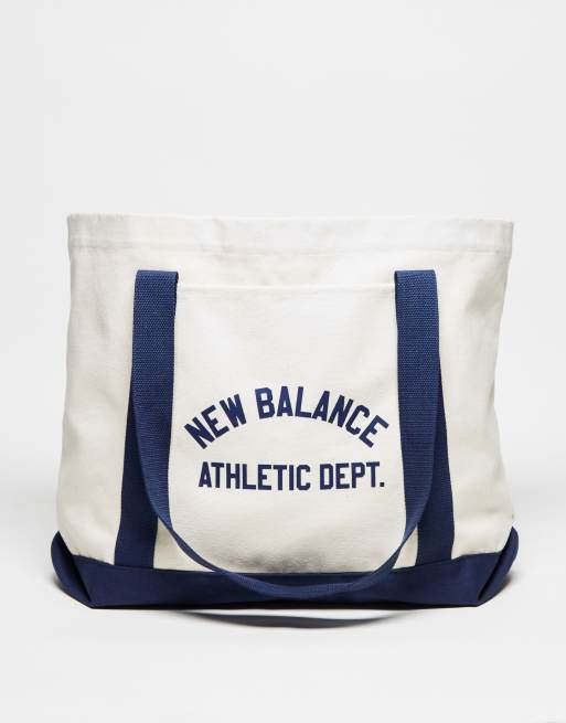 New Balance tote bag in canvas and navy