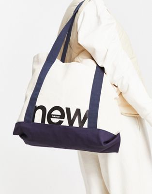 New Balance tote bag in white - ASOS Price Checker