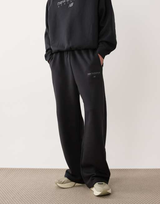 New Balance - Trackside - Broek van fleece in zwart, 2 van 5