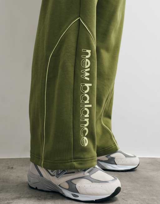 New Balance – Trackside – Frottee-Hose in Sportgrün, 5 von 5