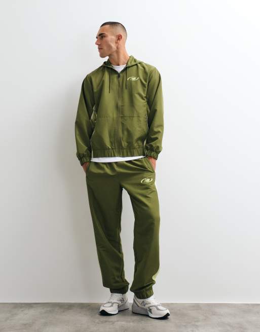 New Balance - Trackside - Geweven jack in sportgroen, 2 van 5