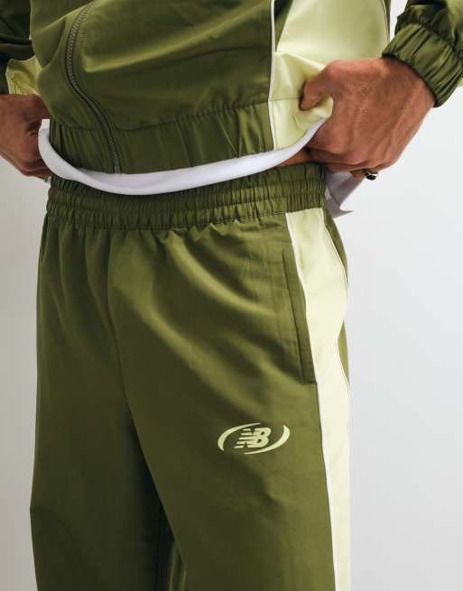 New Balance – Trackside – Hose aus Webstoff in Sportgrün, 2 von 5