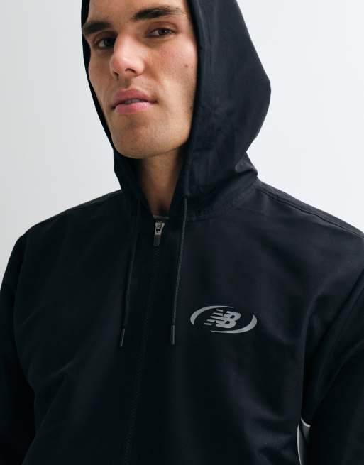 New Balance - Trackside - Jack van geweven stof in zwart, 4 van 5