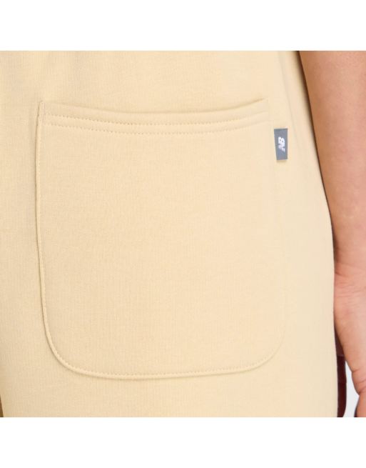 New Balance - Trackside - Pantalon barrel en polaire - Sésame toasté, 4 de 4