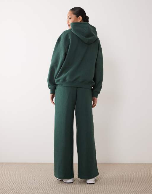 New Balance - Trackside - Pantalon en polaire - Vert chiné, 4 de 5