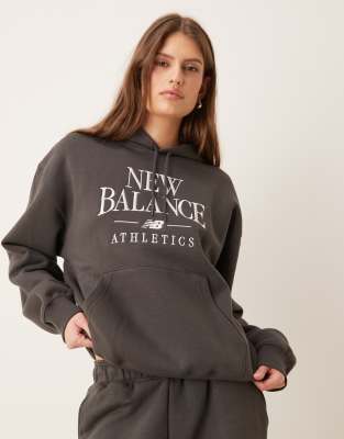 Trackside - Sweat à capuche en polaire - Noir XS