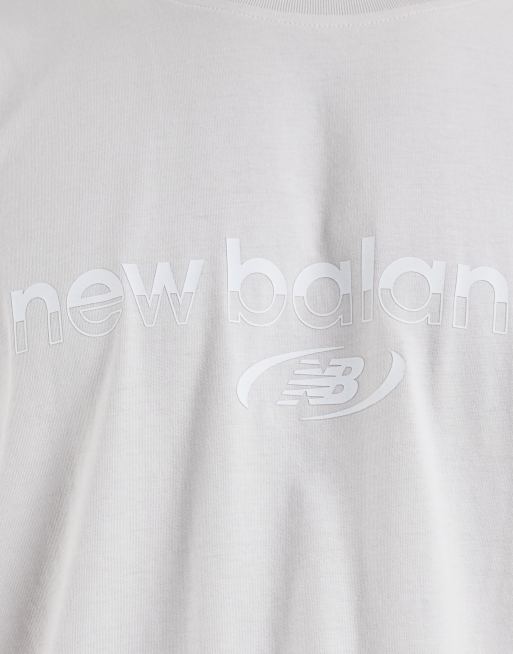 New Balance – Trackside – T-Shirt in Grau, 3 von 5