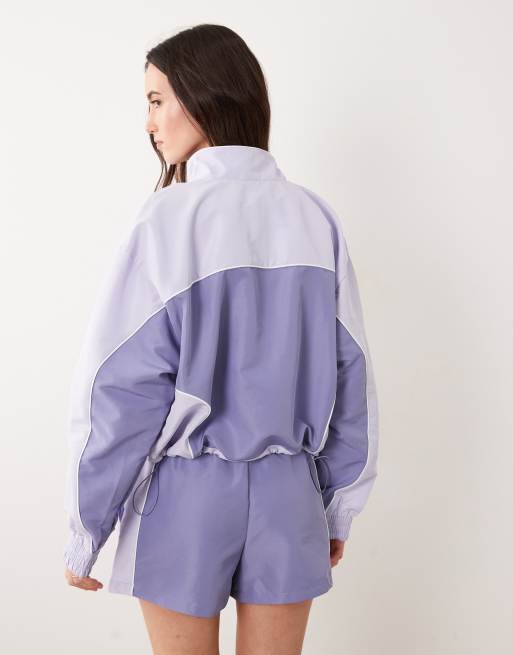New Balance Trackside woven short in dark smoked violet, 3 of 5